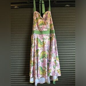 Heimlich pinup style halter dress